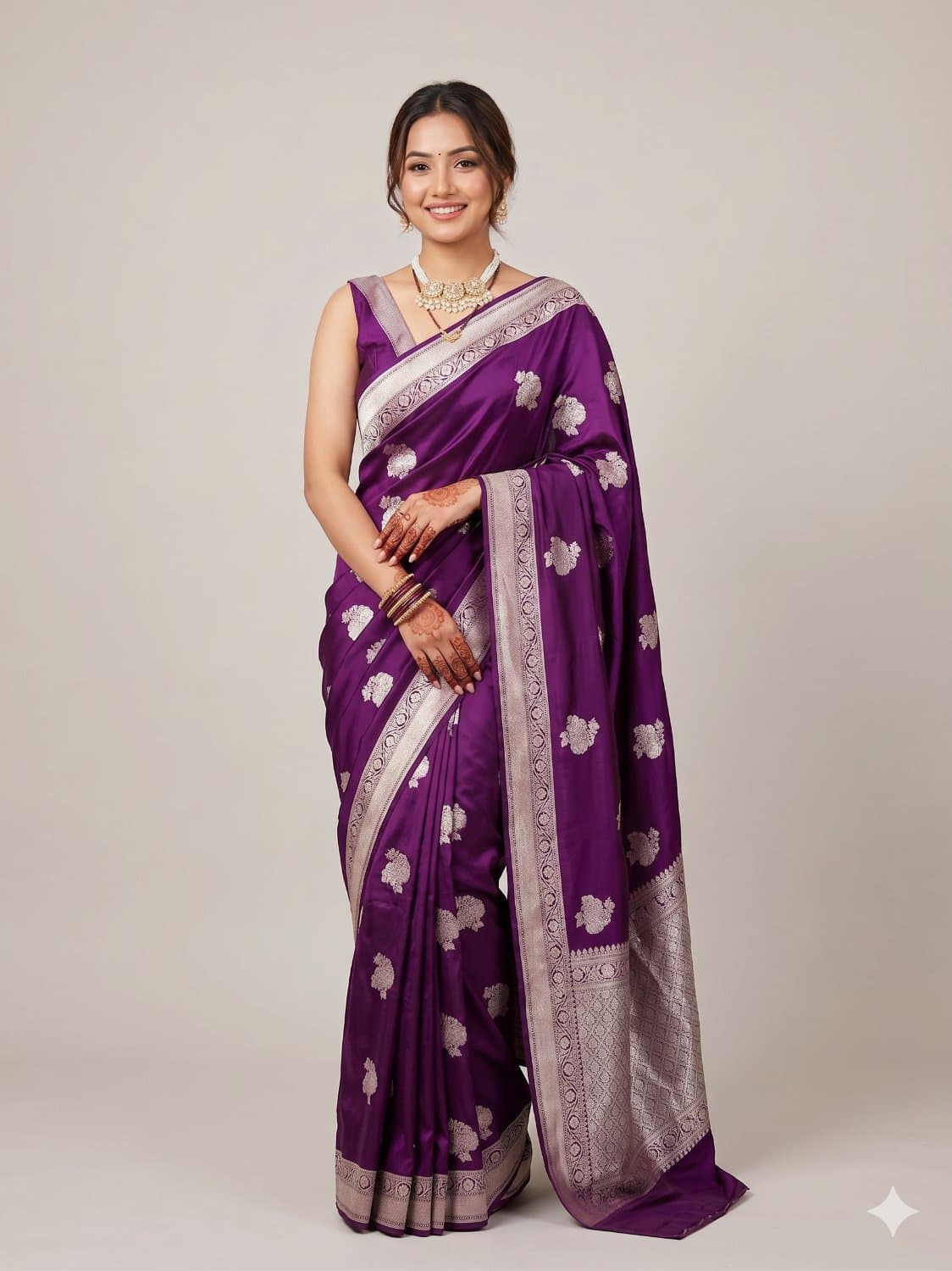 Banarasi Silk Saree - View 1