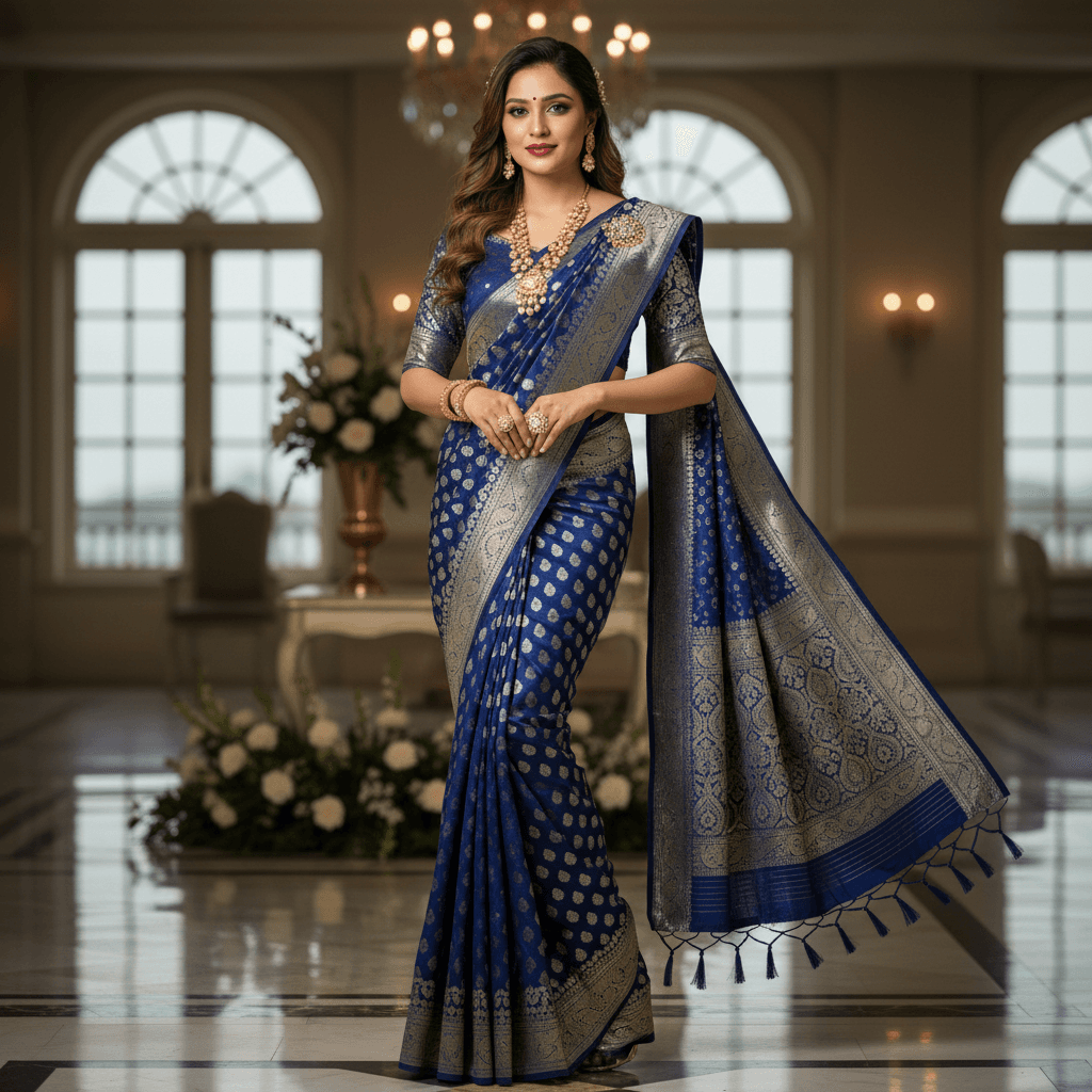 Your Guide to Glamour: How to Drape a Saree for Reception with Confidence
