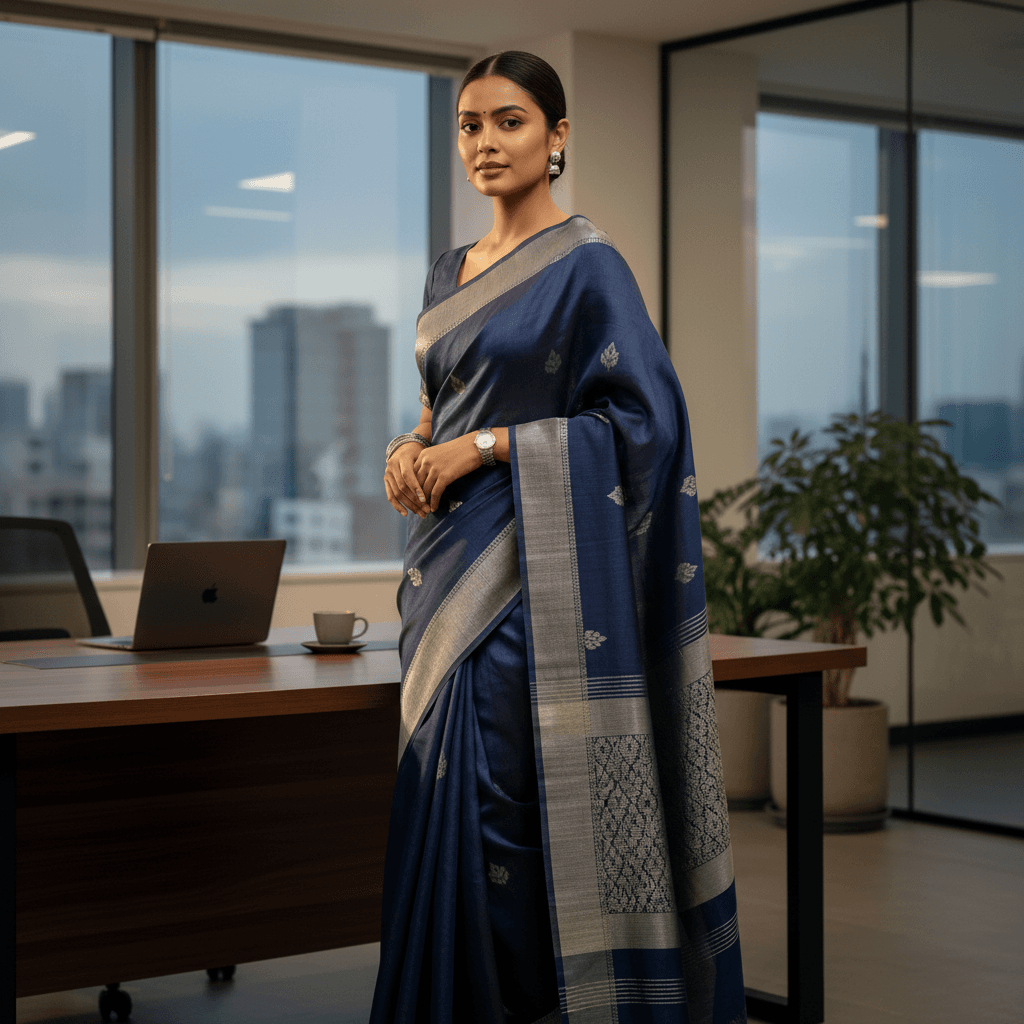 Mastering Professional Elegance: Discovering the Best Saree for Office Wear