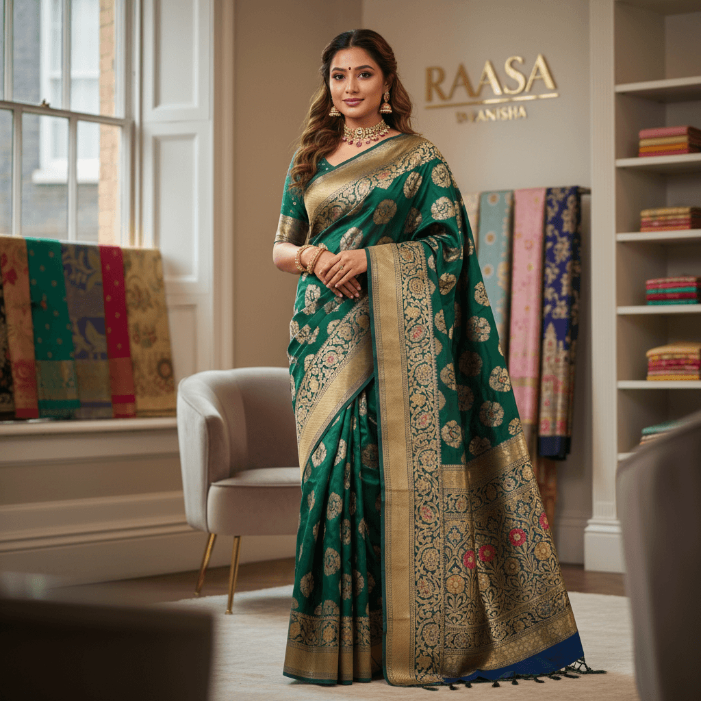 Discovering Timeless Elegance: Your Guide to an Authentic Banarasi Saree in the UK