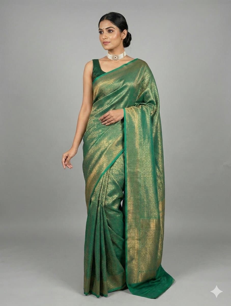 Banarasi Silk Saree - View 1