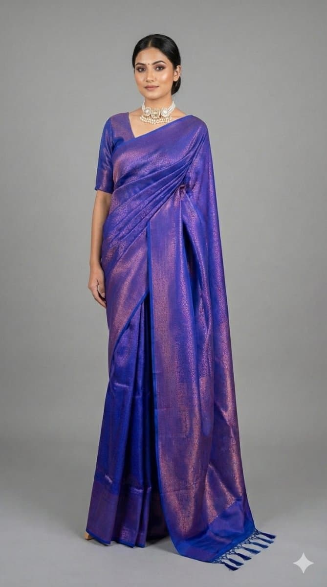 Banarasi Silk Saree - View 1